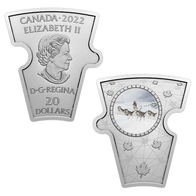 2022 Canada 16.15 oz Proof Silver Puzzle Coin Set - Canadian Passages .9999 Fine (w/Box & COA)