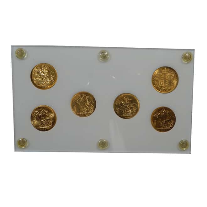 Great Britain 1.412 oz 6-Coin Gold Sovereign Set