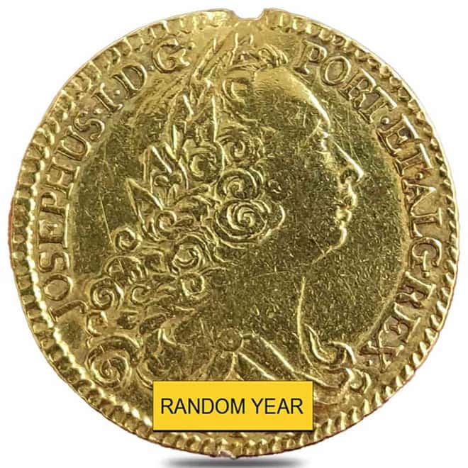 Portugal 4 Escudos Gold Coin Ex-Jewelry (Random Year)