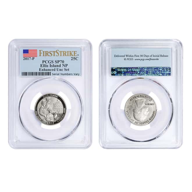2017-S US Mint 225th Anniversary Enhanced Uncirculated 10-Coin Set PCGS SP 70 First Strike