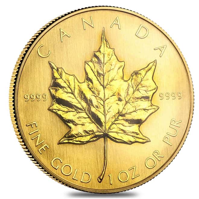1984 1 oz Canadian Gold Maple Leaf $50 PCGS MS 69 (Carson City Cache Label)