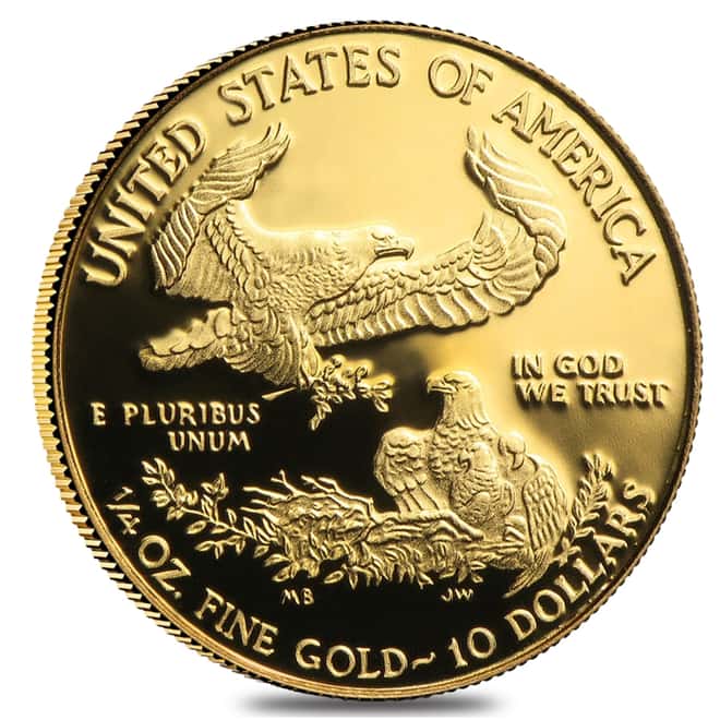 2014 W 1/4 oz $10 Proof Gold American Eagle NGC PF 70 UCAM