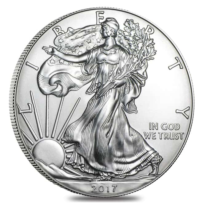 2017 (S) 1 oz Silver American Eagle $1 Coin NGC MS 69