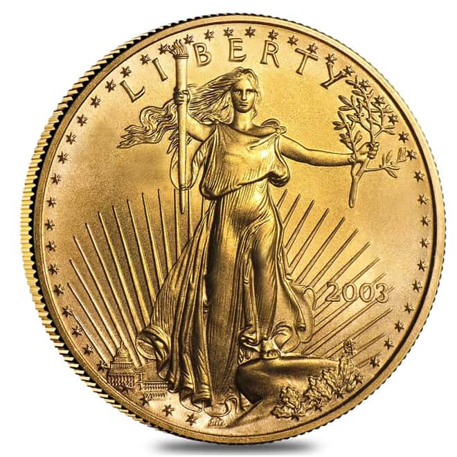 2003 1 oz $50 Gold American Eagle PCGS MS 69
