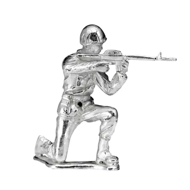 1 oz Rifleman Silver Soldier .999 Fine w/Bag