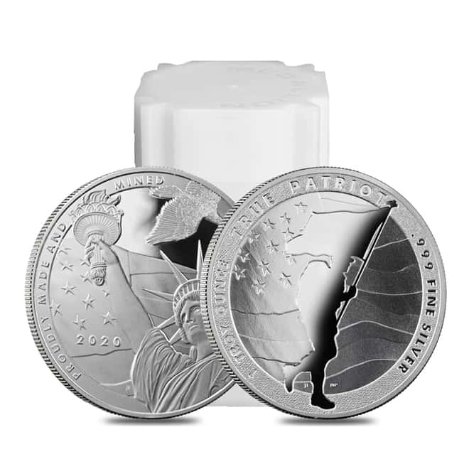 2020 1 oz Asahi True Patriot Reverse Proof Silver Round .999 Fine