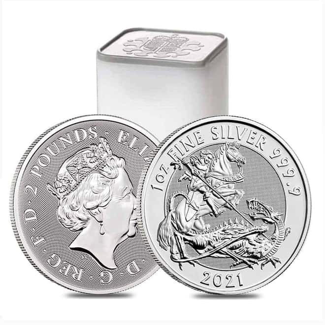 2021 Great Britain 1 oz Silver Valiant Coin .9999 Fine BU