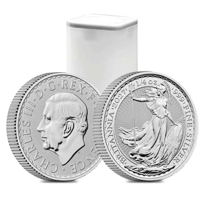 2027 Great Britain 1/4 oz Silver Britannia Coin BU