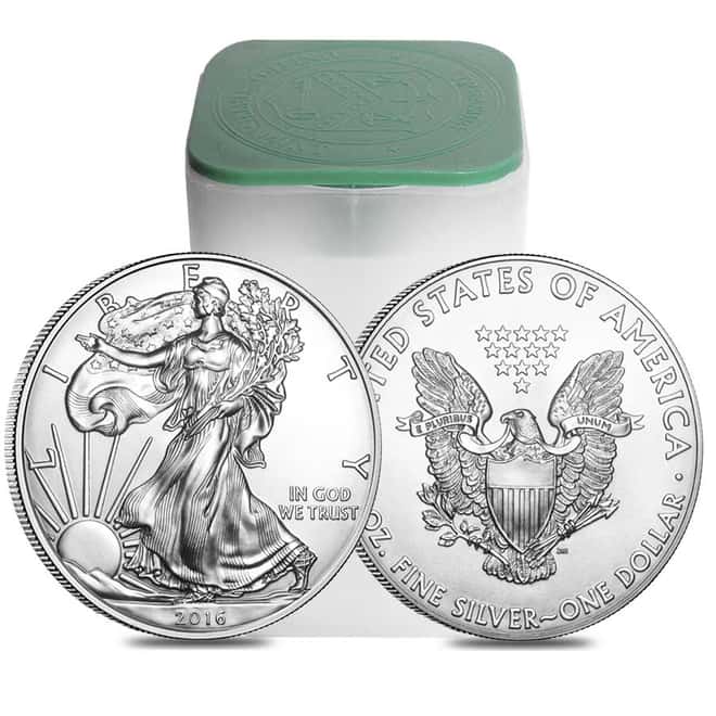 2016 1 oz Silver American Eagle $1 Coin BU