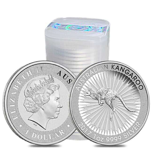 2017 1 oz Australian Silver Kangaroo Perth Mint Coin .9999 Fine BU