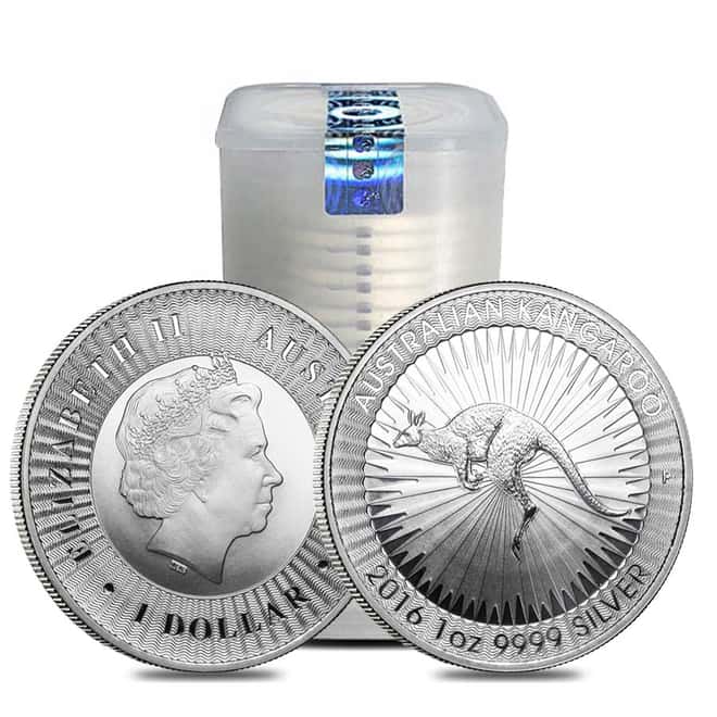 2016 1 oz Australian Silver Kangaroo Perth Mint Coin .9999 Fine BU