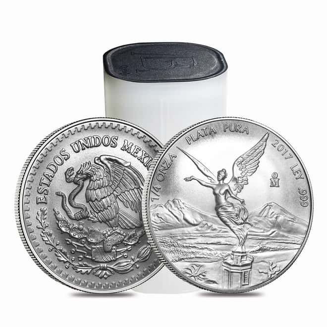 2017 1/4 oz Mexican Silver Libertad Coin .999 Fine BU