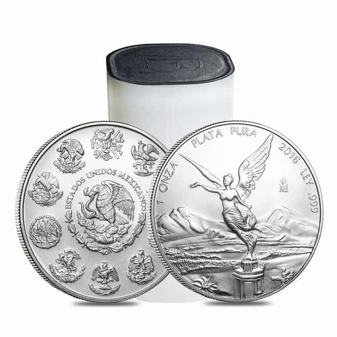2016 1 oz Mexican Silver Libertad Coin BU