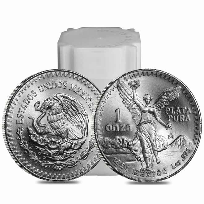 1984 1 oz Silver Mexican Libertad BU