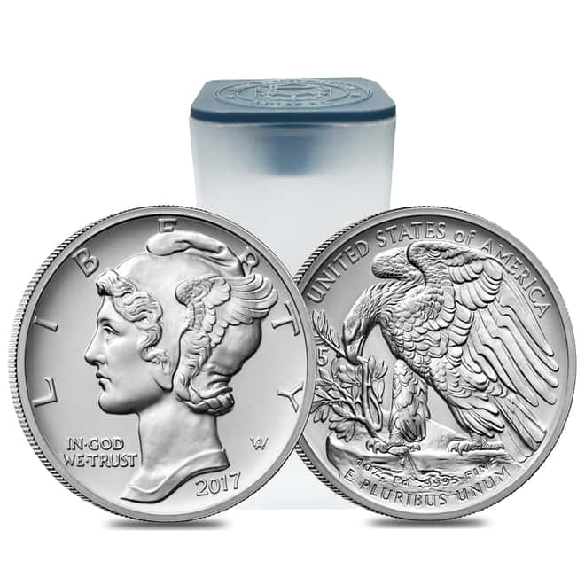 2017 1 oz Palladium American Eagle $25 Coin BU