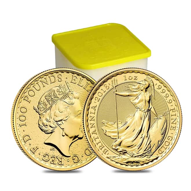 2018 Great Britain 1 oz Gold Britannia Coin .9999 Fine BU