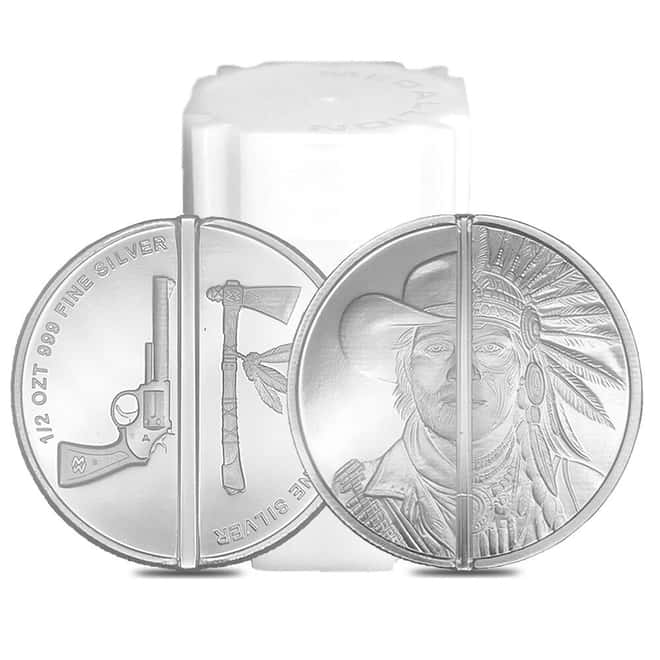 1 oz Western Warrior Divisible Silver Round .999 Fine