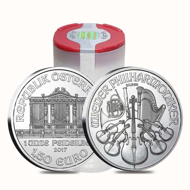 2017 1 oz Austrian Silver Philharmonic Coin BU
