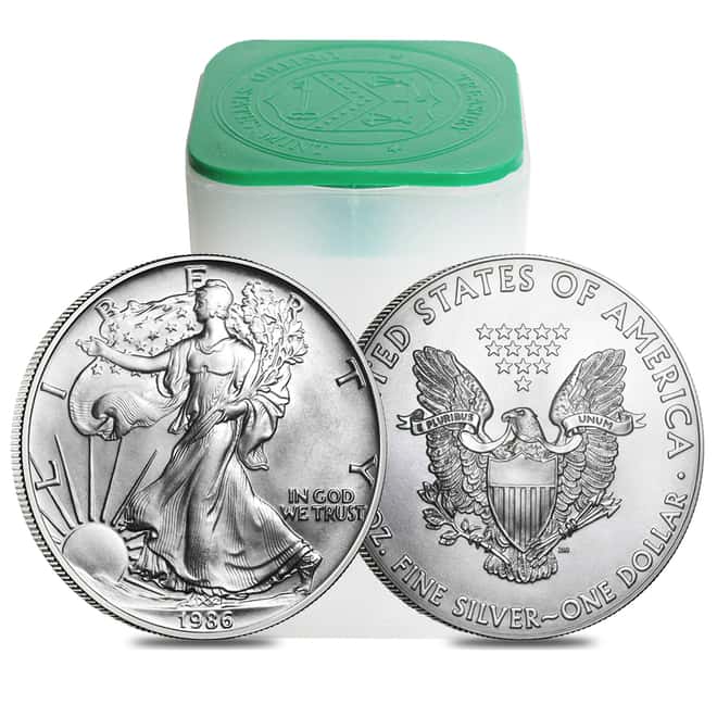 1986 1 oz Silver American Eagle Brilliant Uncirculated