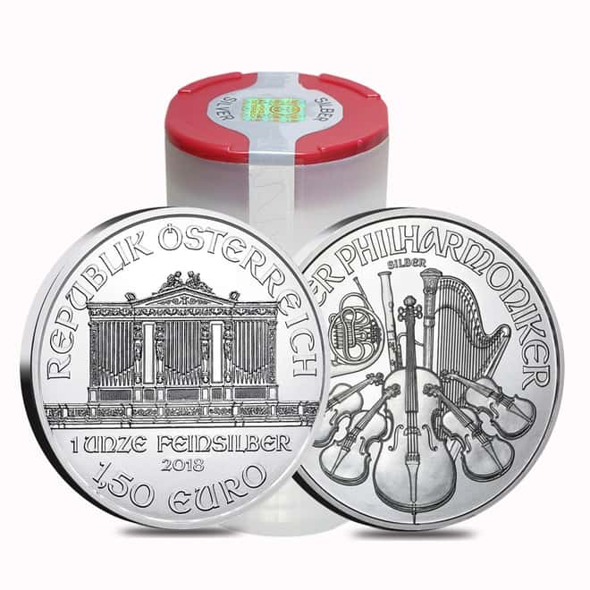 2018 1 oz Austrian Silver Philharmonic Coin BU