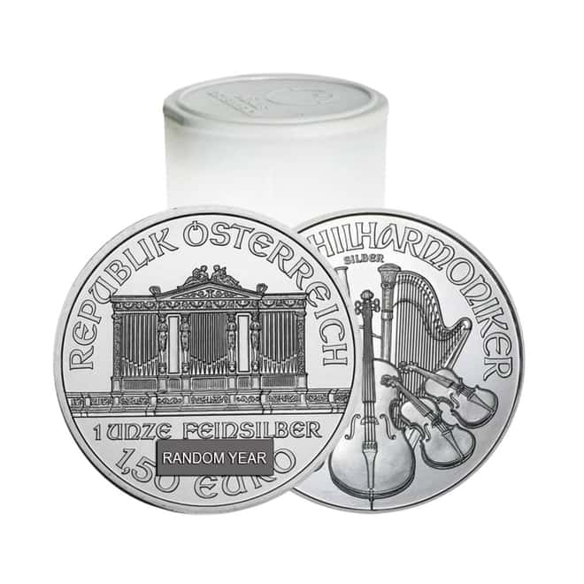 1 oz Austrian Silver Philharmonic Coin BU (Random Year)
