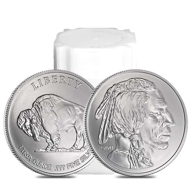1 oz Sunshine Mint Buffalo Silver Round .999 Fine
