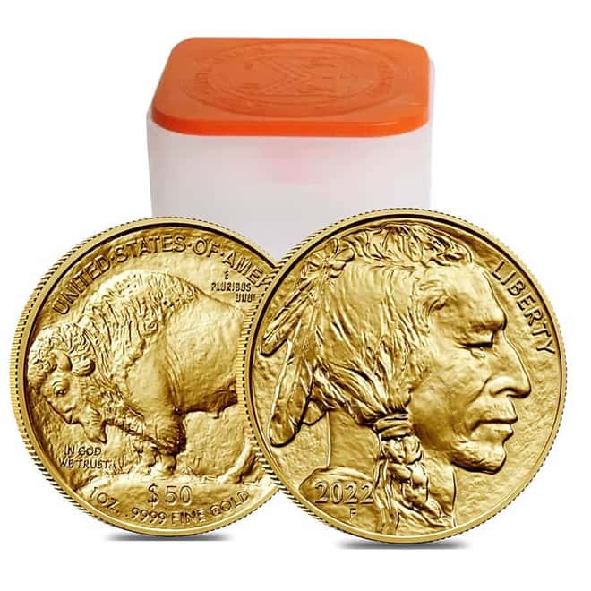 2022 1 oz Gold American Buffalo $50 Coin BU