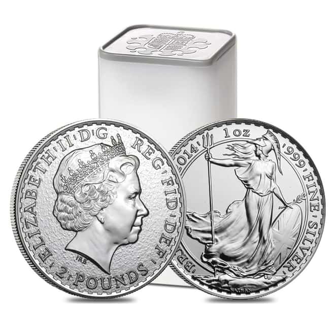 2014 1 oz Silver Great Britain Britannia BU