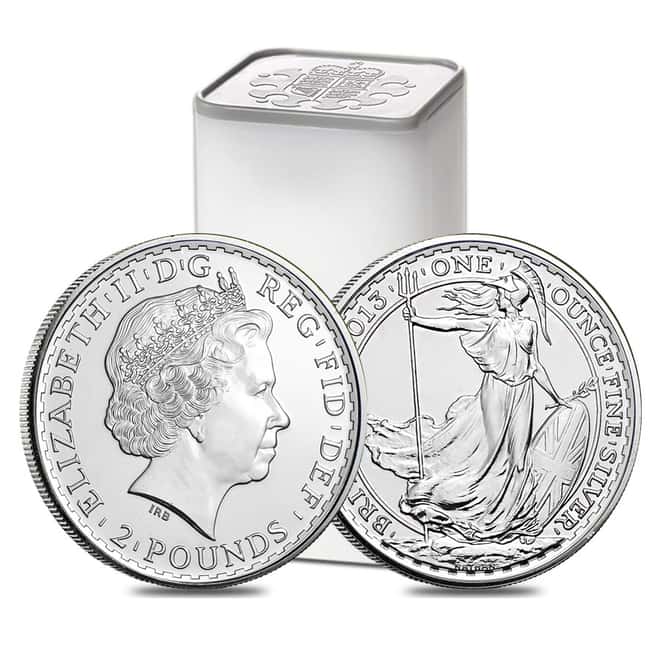2013 1 oz Silver Britannia Coin