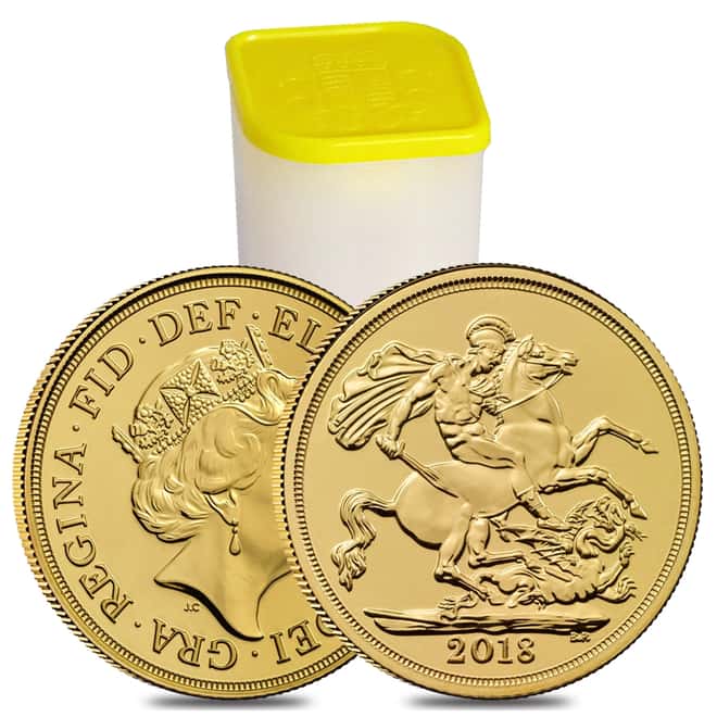 2018 Great Britain Gold British Sovereign BU