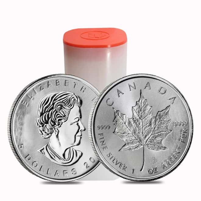 2018 1 oz Silver Canadian Incused Maple Leaf .9999 Fine $5 Coin BU