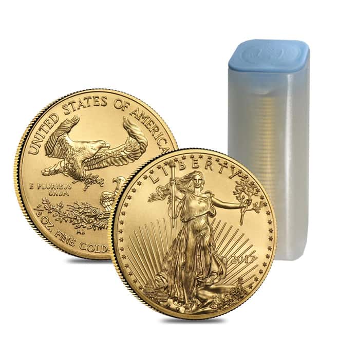 2017 1/2 oz Gold American Eagle $25 Coin BU