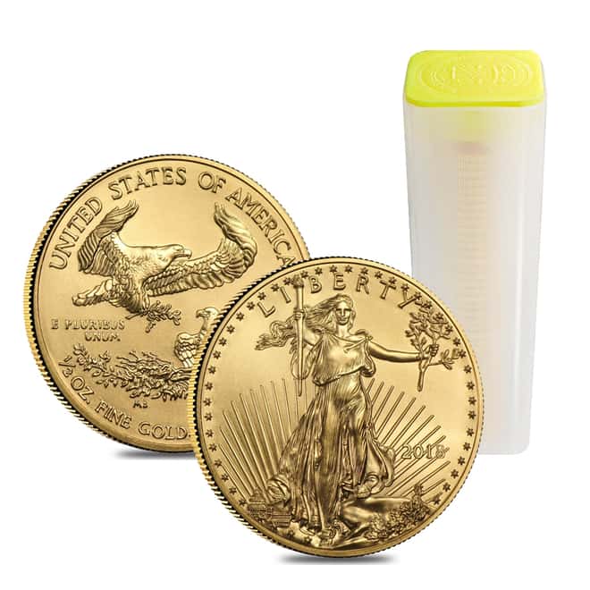 2018 1/2 oz Gold American Eagle $25 Coin BU
