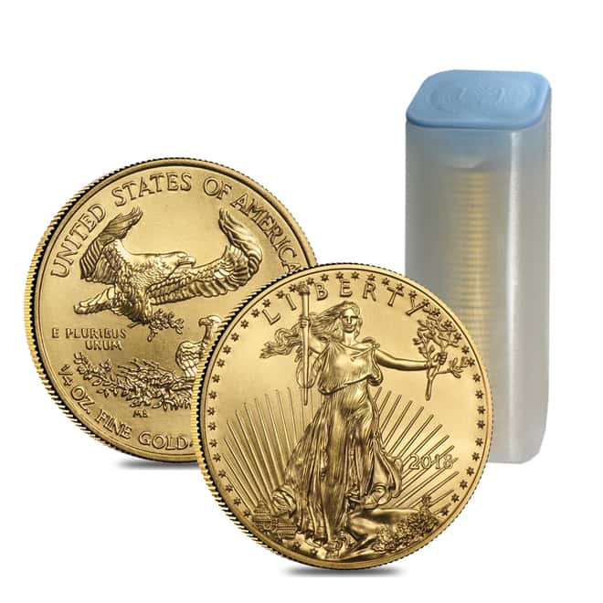 2018 1/4 oz Gold American Eagle $10 Coin BU