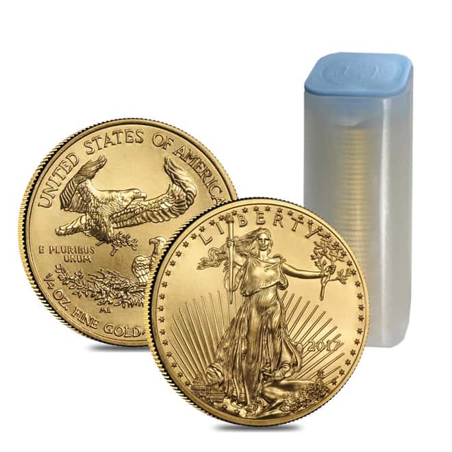 2017 1/4 oz Gold American Eagle $10 Coin BU