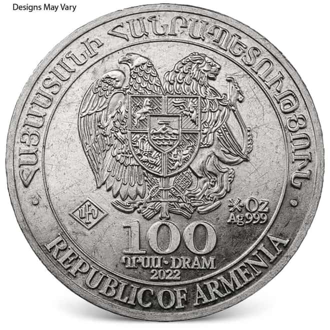 1/4 oz Silver Coin Random Mint (Milky, Scruffy, Toned)