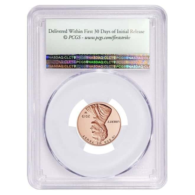 2019 W Reverse Proof Lincoln Penny Cent Comm. PCGS Gem PF FS