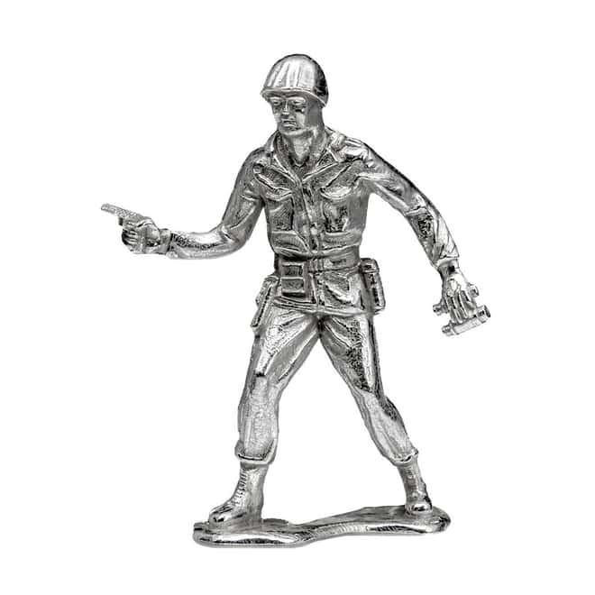1 oz Sarge Silver Soldier .999 Fine w/Bag