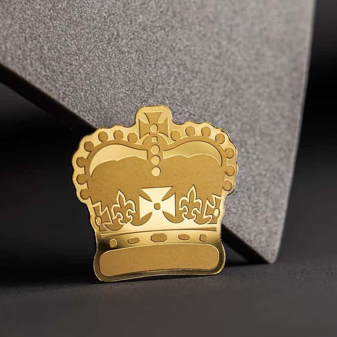 1/2 gram Gold Crown Palau Coin .9999 Fine
