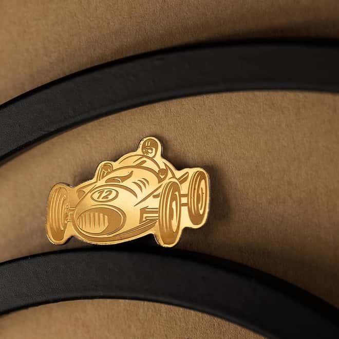 1/2 gram Gold Racing Coin Palau .9999 Fine