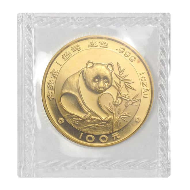 1988 1 oz Chinese Gold Panda 100 Yuan BU (Sealed)