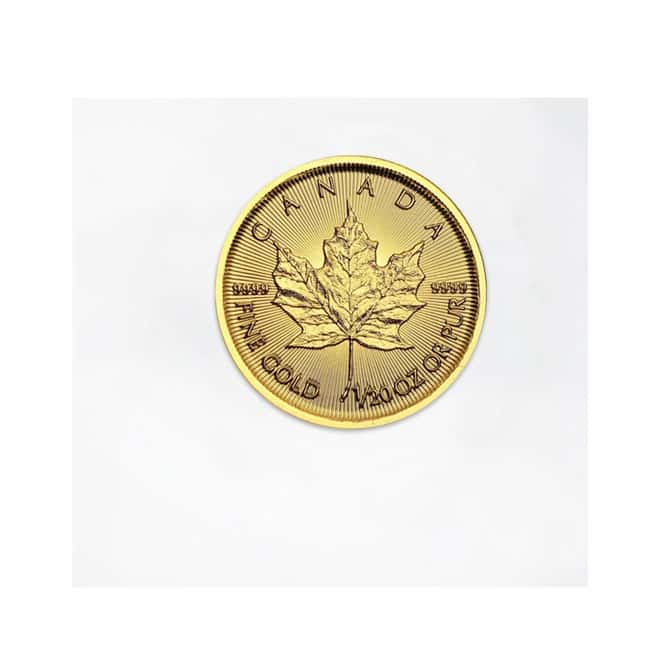 2017 1/20 oz Canadian Gold Maple Leaf $1 Coin .9999 Fine BU (Sealed) 