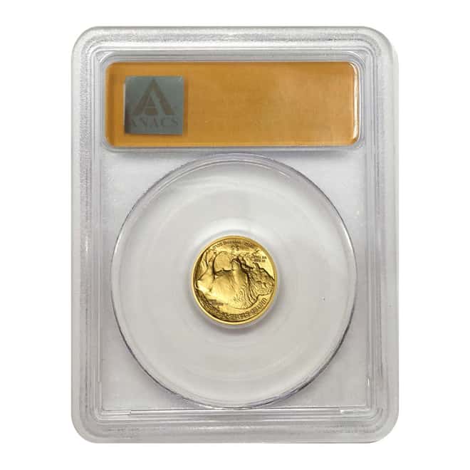 2008 W 1/10 oz Gold Buffalo ANACS SP 70 First Release