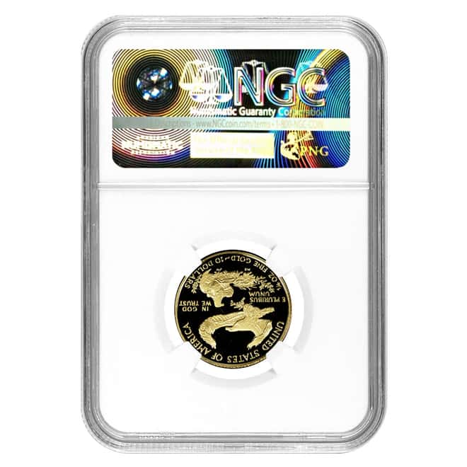 1994 W 1/4 oz $10 Gold American Eagle NGC PF 69 Ultra Cameo