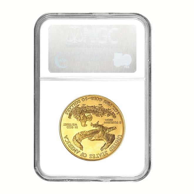 2005 1 oz $50 Gold American Eagle NGC MS 69