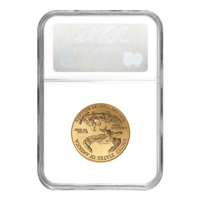 2008 1/2 oz Gold American Eagle $25 NGC MS 69 Early Releases