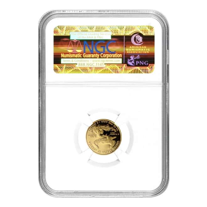 2010 W 1/10 oz $5 Gold American Eagle NGC PF 70 Early Releases