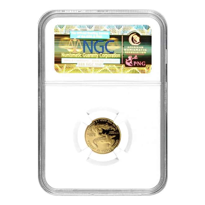 2010 W 1/10 oz $5 Gold American Eagle NGC PF 69 Early Releases