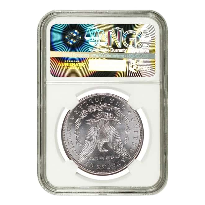 1889-S Silver Morgan Dollar NGC MS 64+