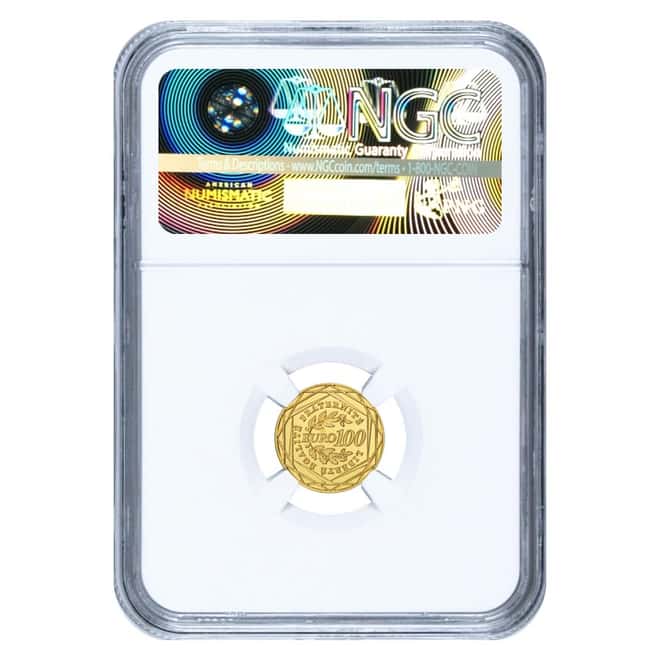 2009 France Gold 100 Euro Sower Coin NGC PF 69 UCAM